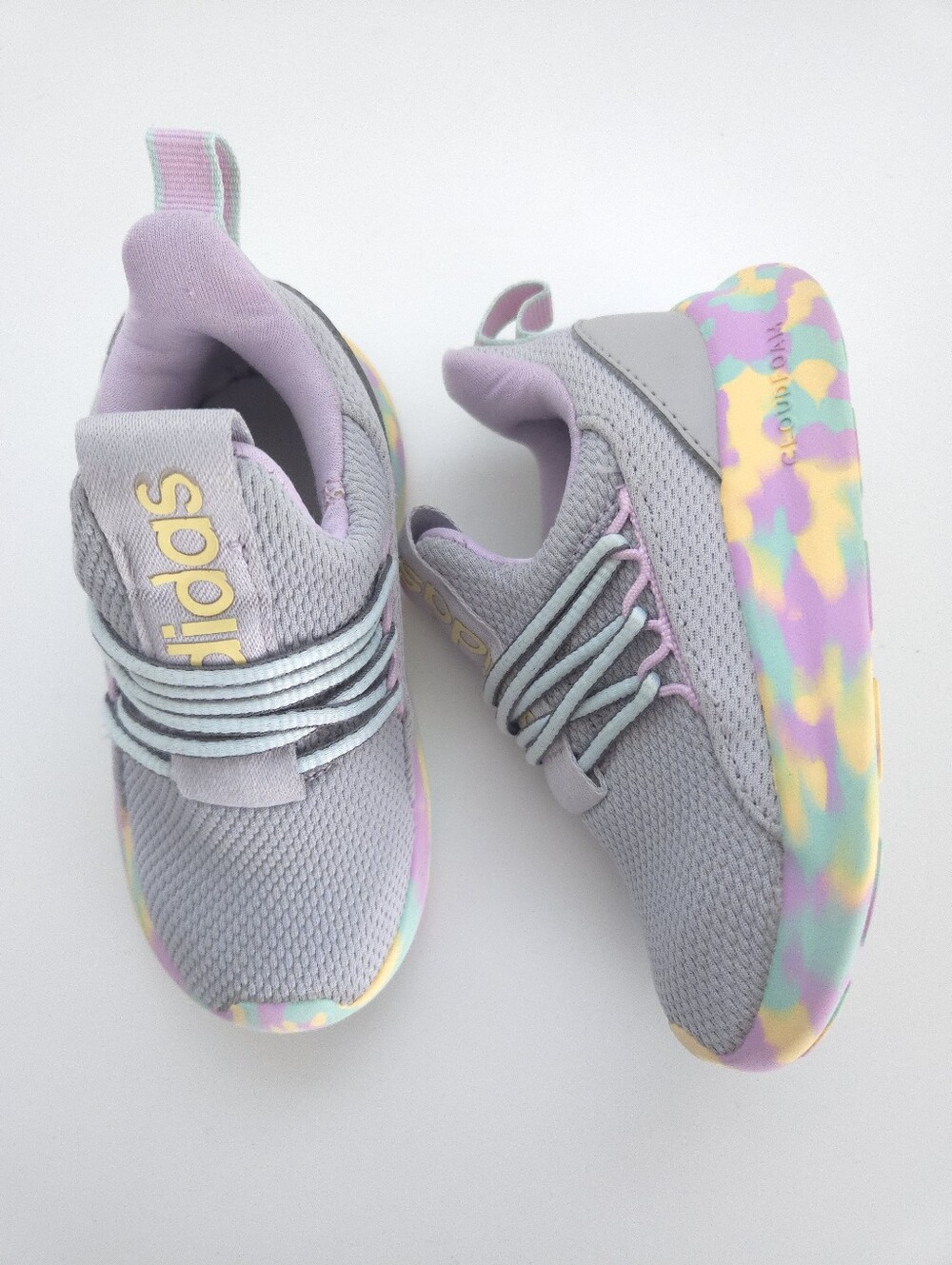 Adidas Kids Lite Racer Adapt 7.0 Sneakers size 8K